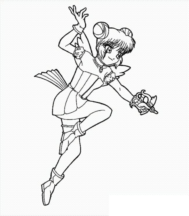 Coloriage Image de Tokyo Mew Mew