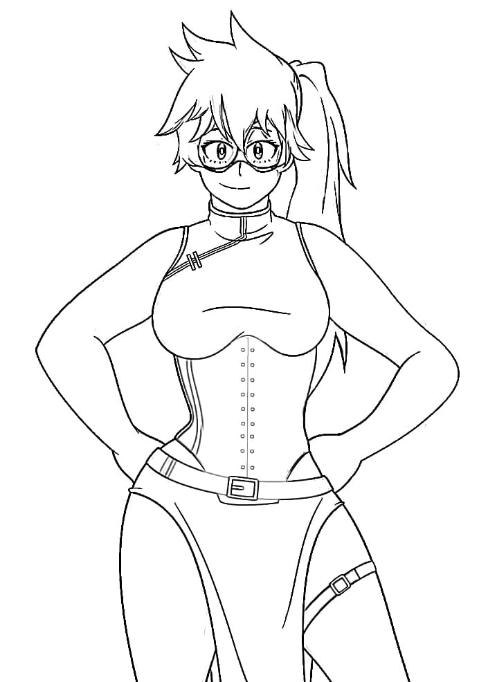 Coloriage Itsuka Kendo 1