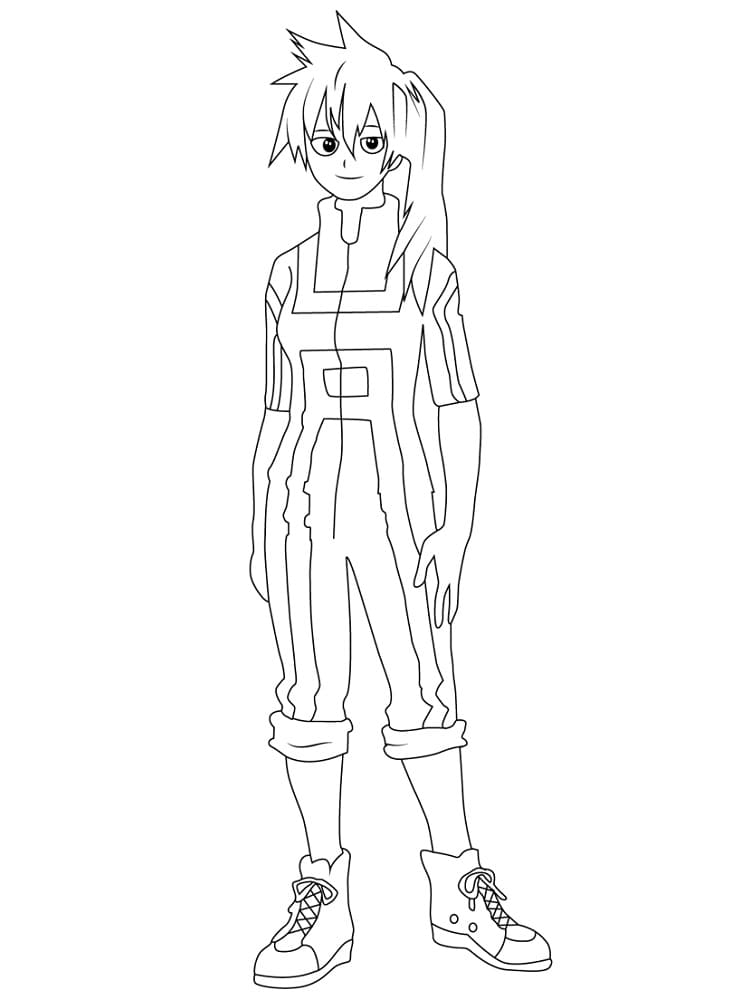 Coloriage Itsuka Kendo