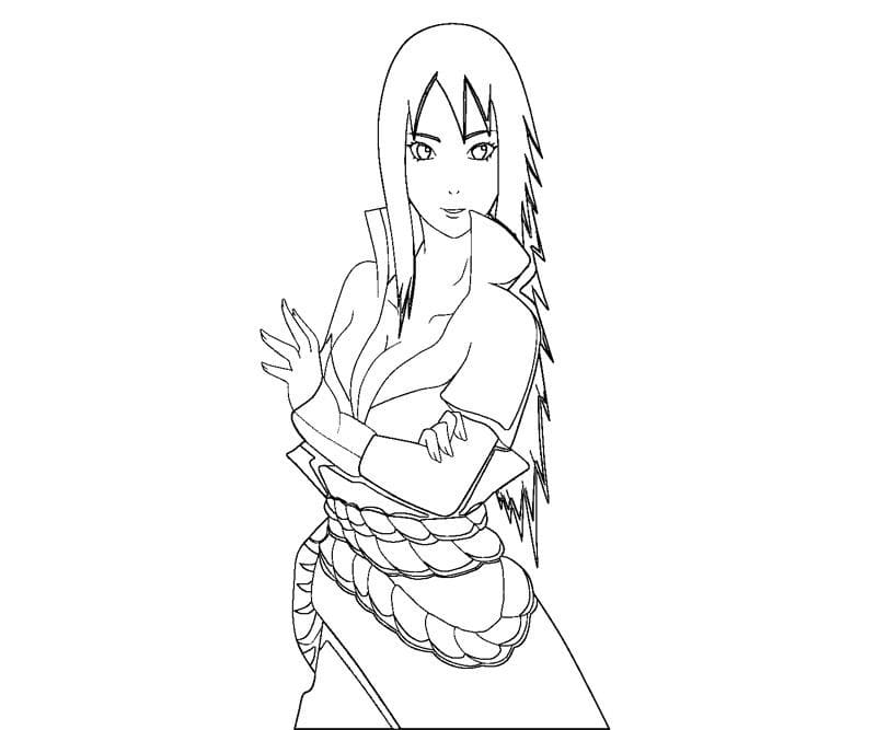 Coloriage Jolie Karin