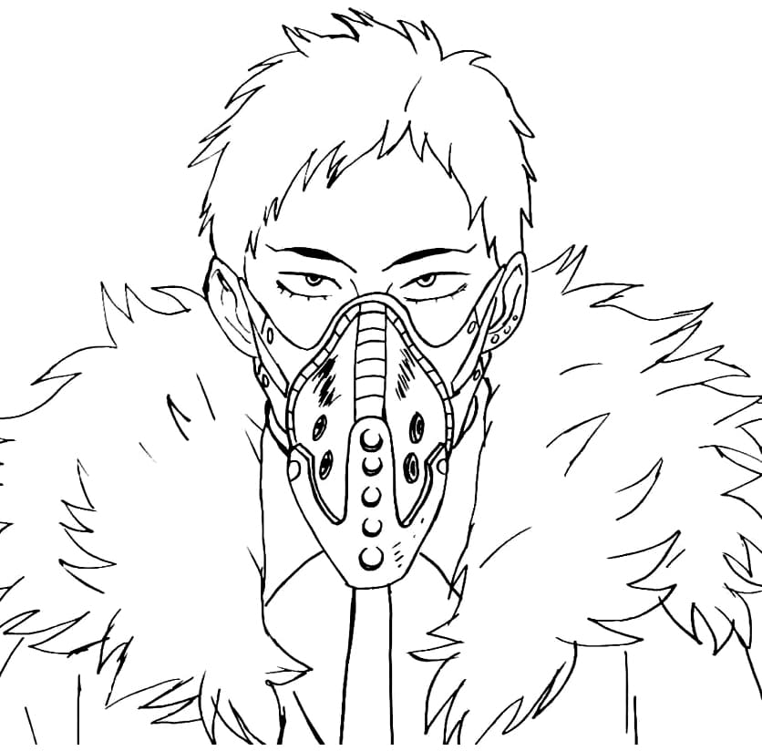 Coloriage Kai Chisaki