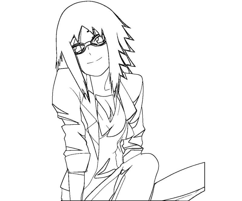 Coloriage La belle Karin