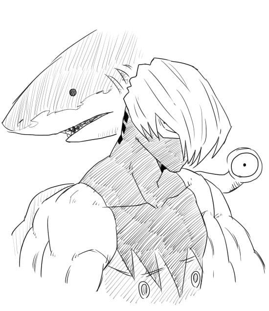 Coloriage Mezo Shouji My Hero Academia