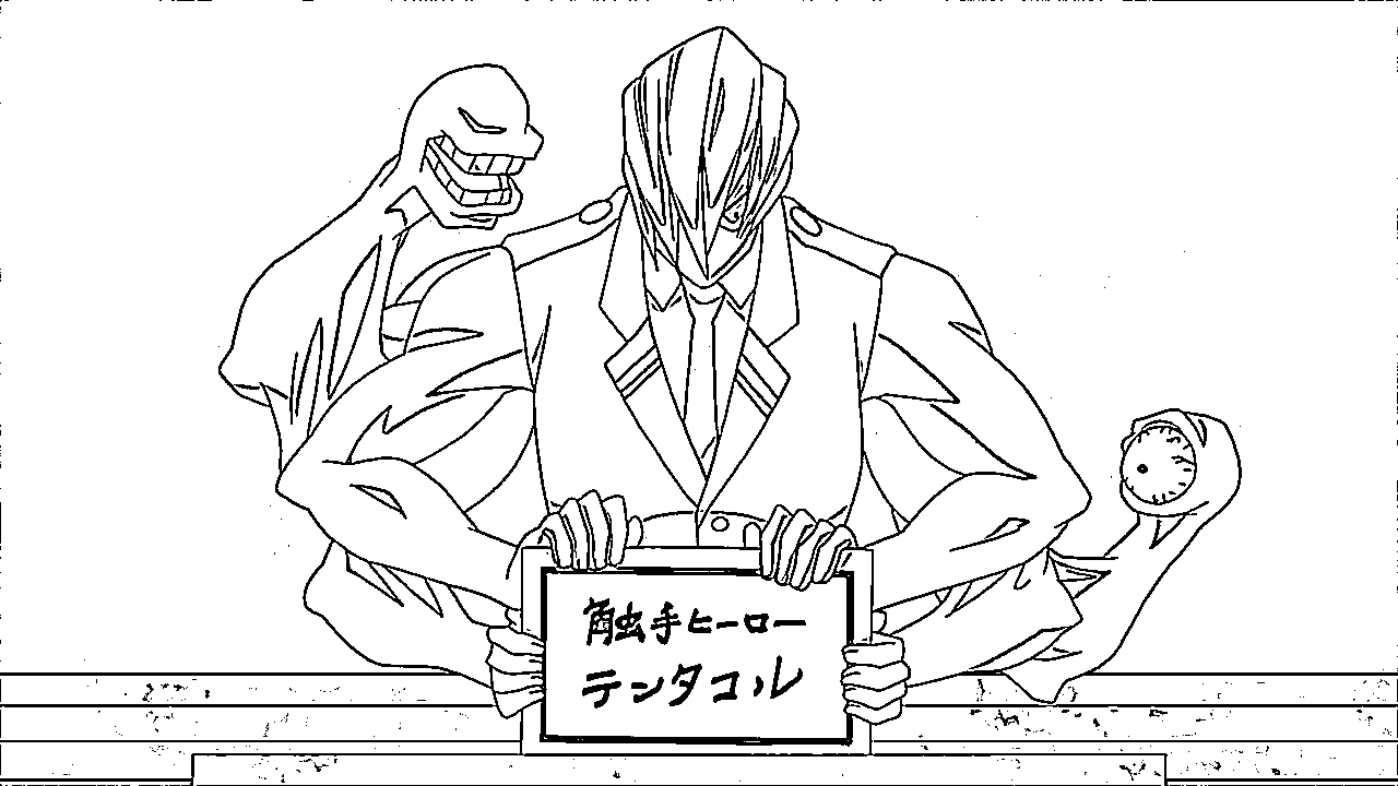 Coloriage Mezou Shouji séance