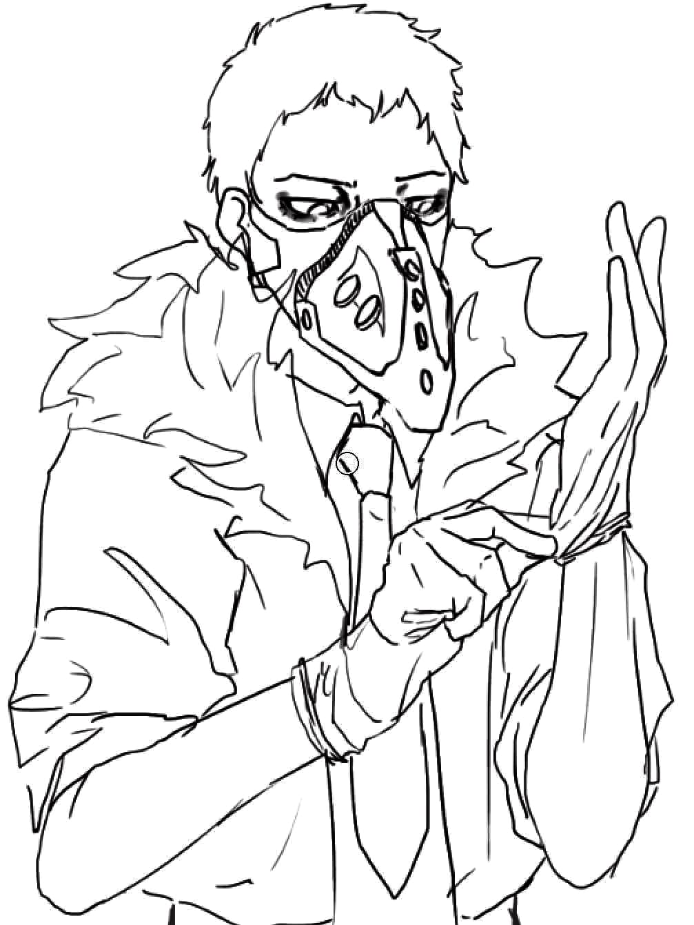 Coloriage My Hero Academia Kai Chisaki