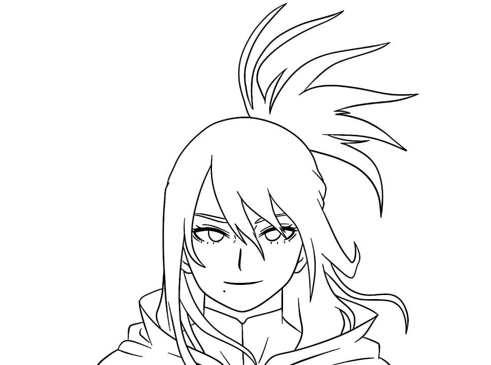 Coloriage My Hero Academia Nana Shimura