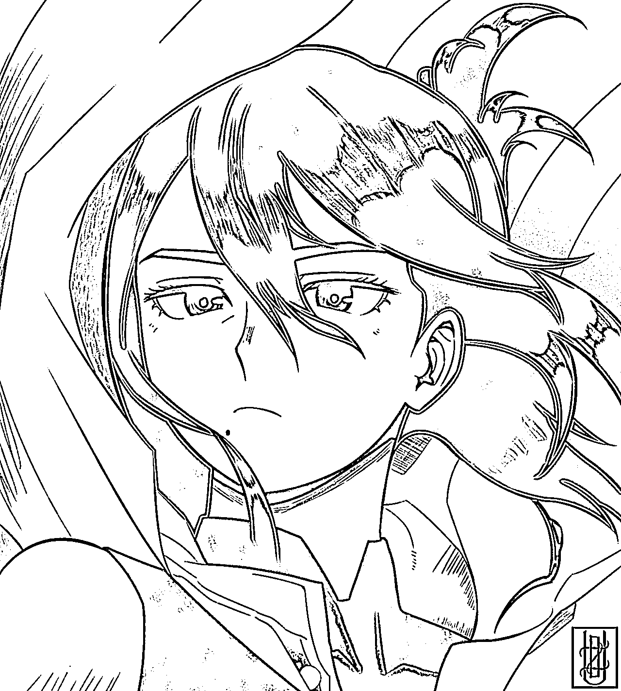 Coloriage Nana Shimura adorable