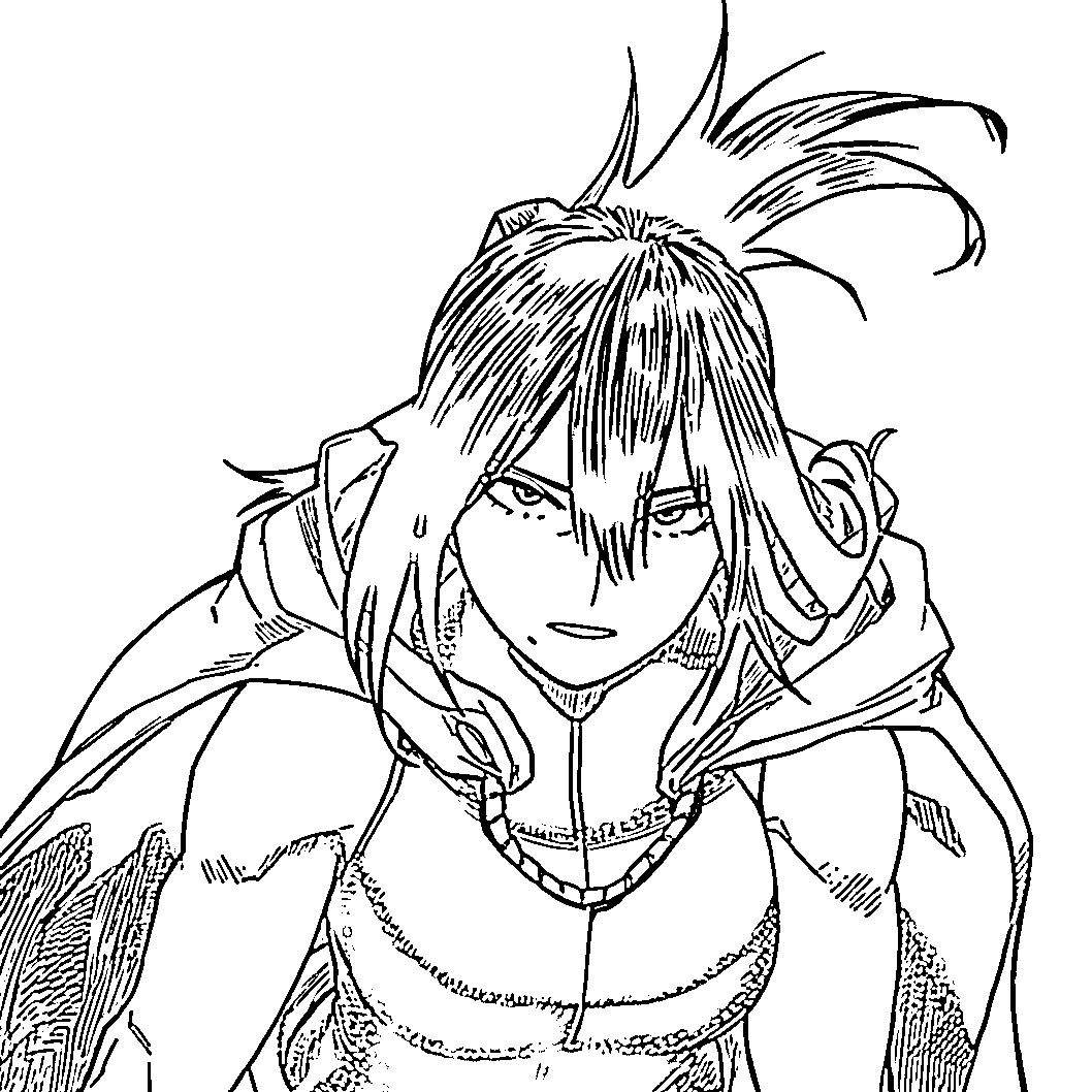 Coloriage Nana Shimura cool