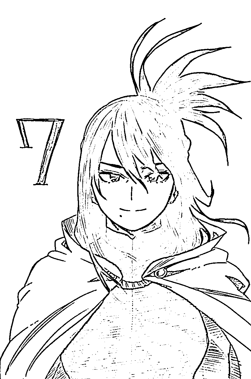 Coloriage Nana Shimura imprimable