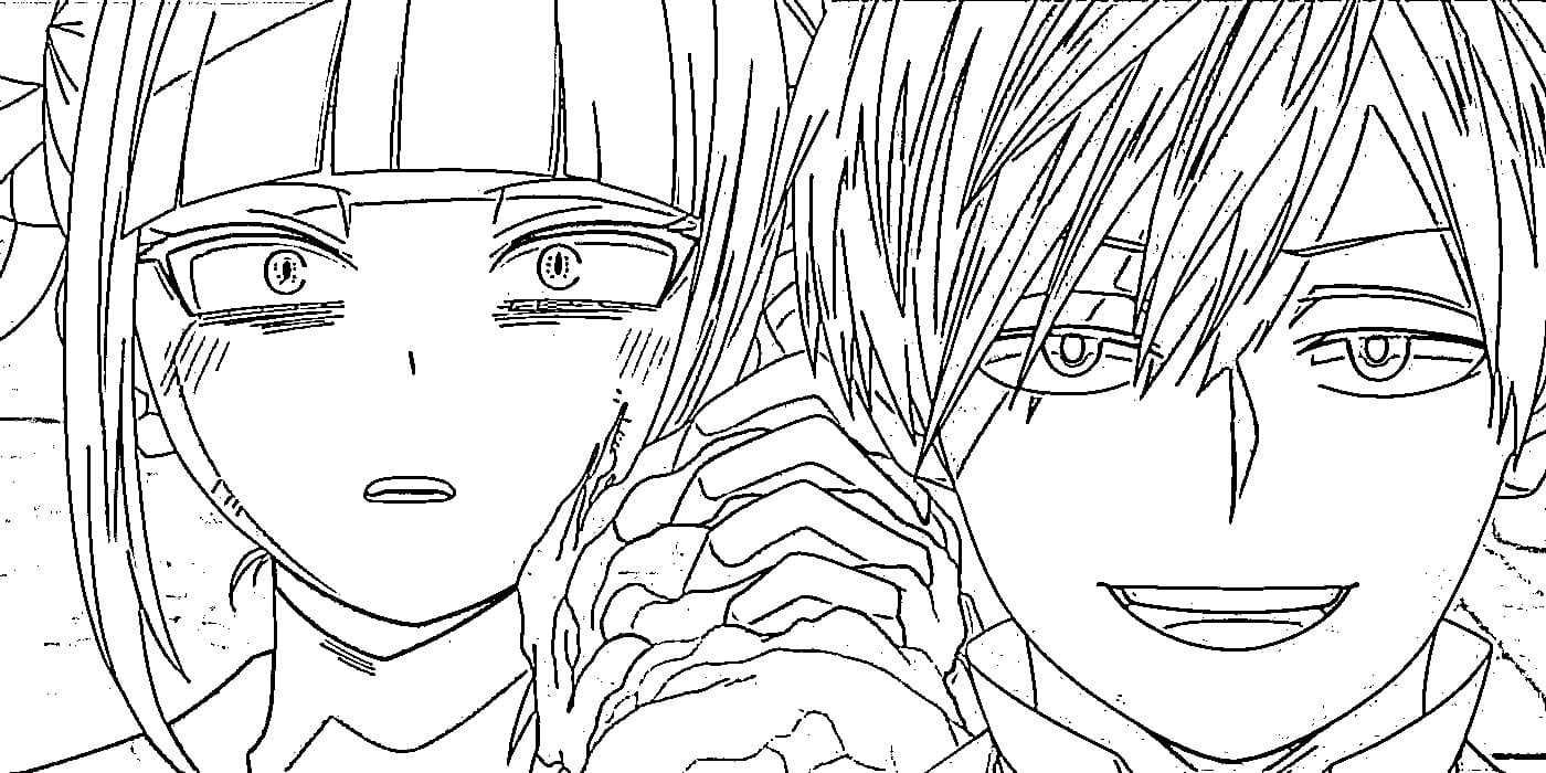 Coloriage Neito Monoma adorable