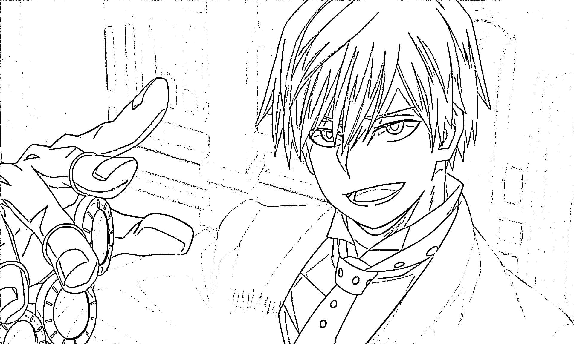 Coloriage Neito Monoma imprimable
