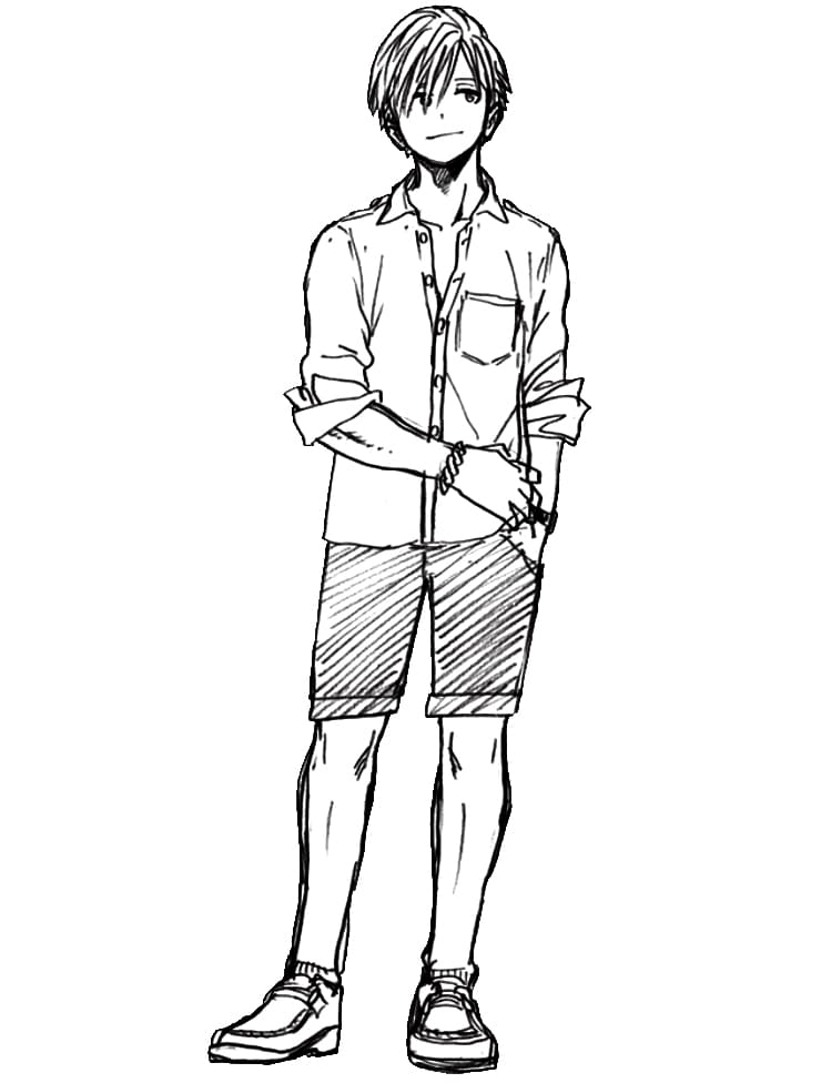 Coloriage Neito Monoma Sketch
