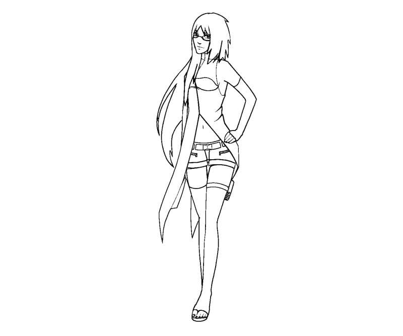 Coloriage Superbe Karin
