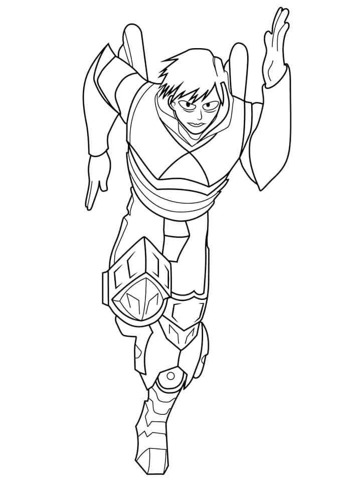Coloriage Tenya Iida