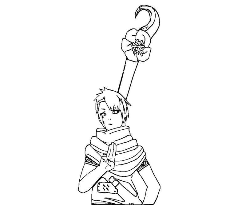 Coloriage Yagura Karatachi