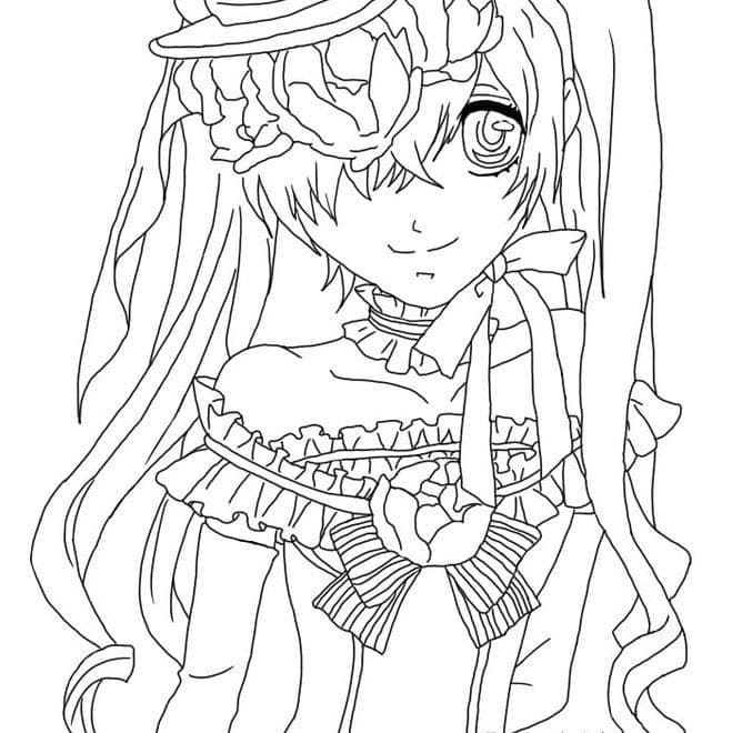 Coloriage Black Butler 1