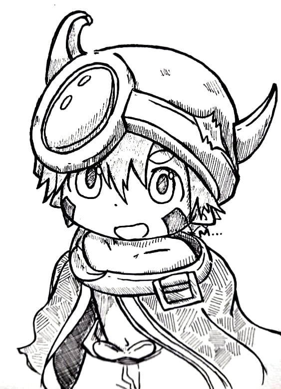 Coloriage Made in Abyss Regu