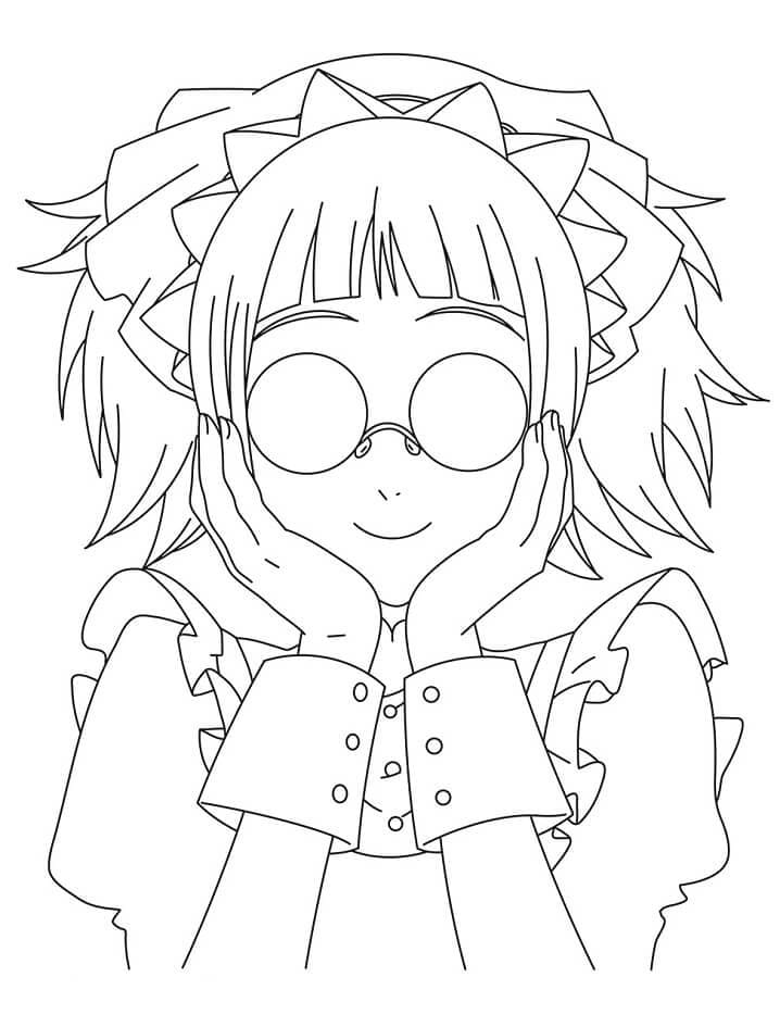 Coloriage Mey Rin Black Butler