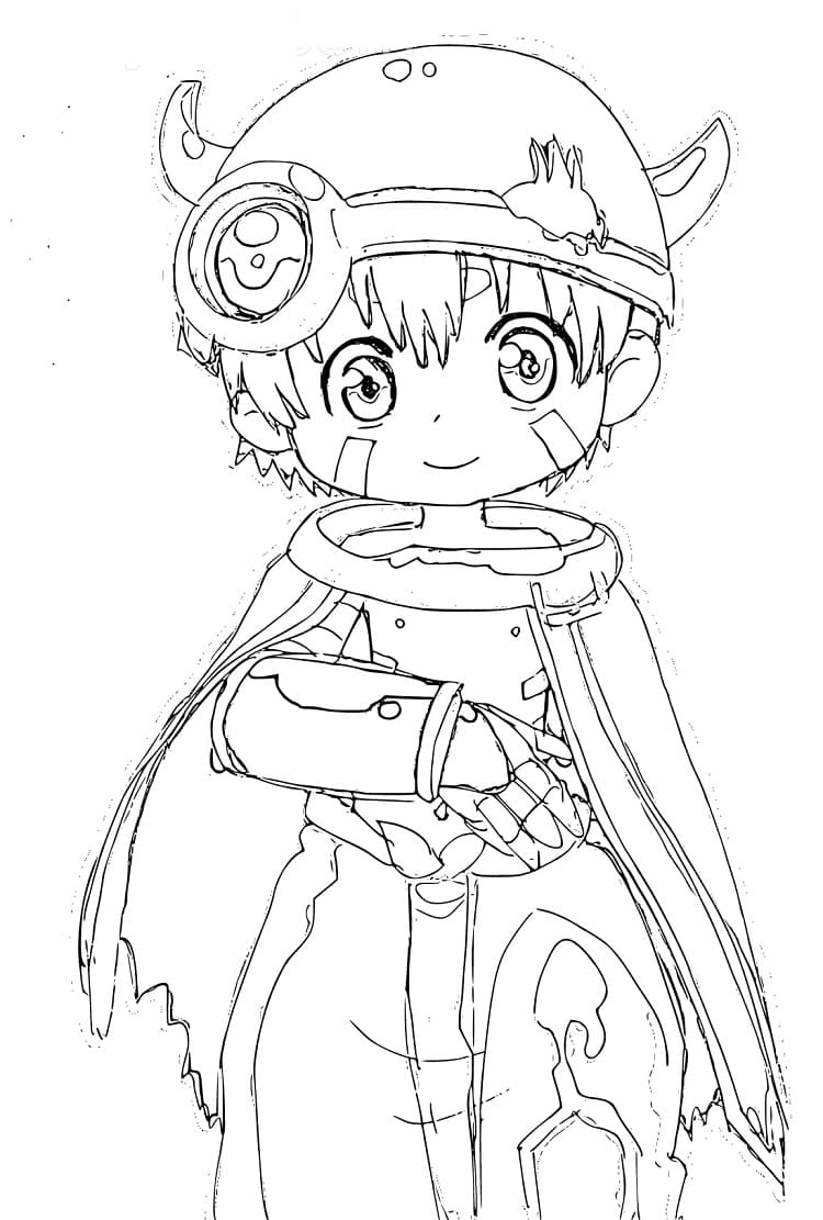 Coloriage Regu de Made in Abyss