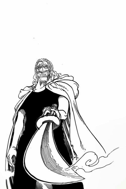Coloriage Silvers Rayleigh avec épée