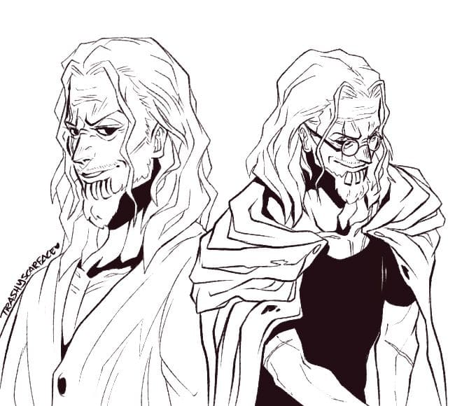 Coloriage Silvers Rayleigh imprimable