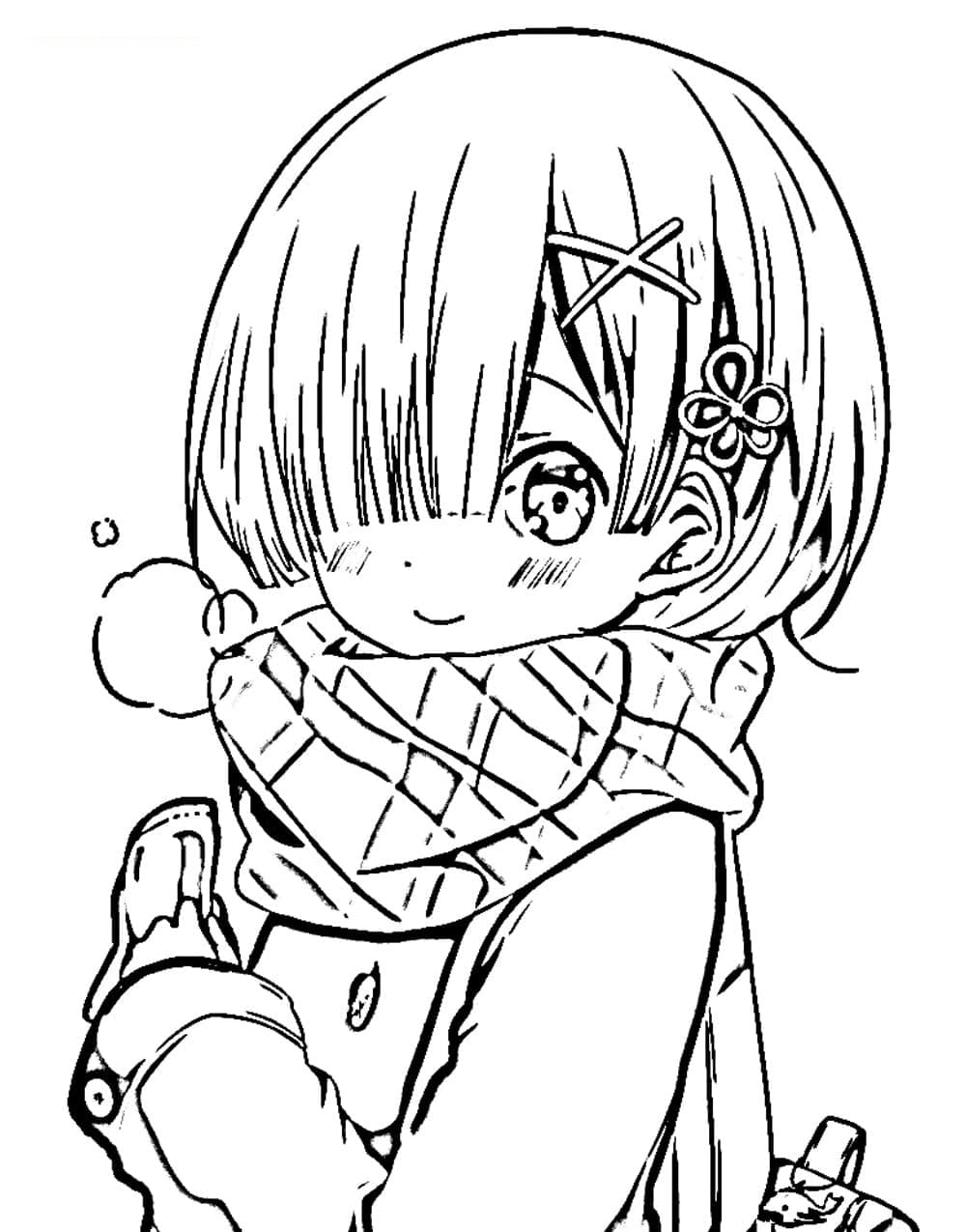 Coloriage Anime Re Zero