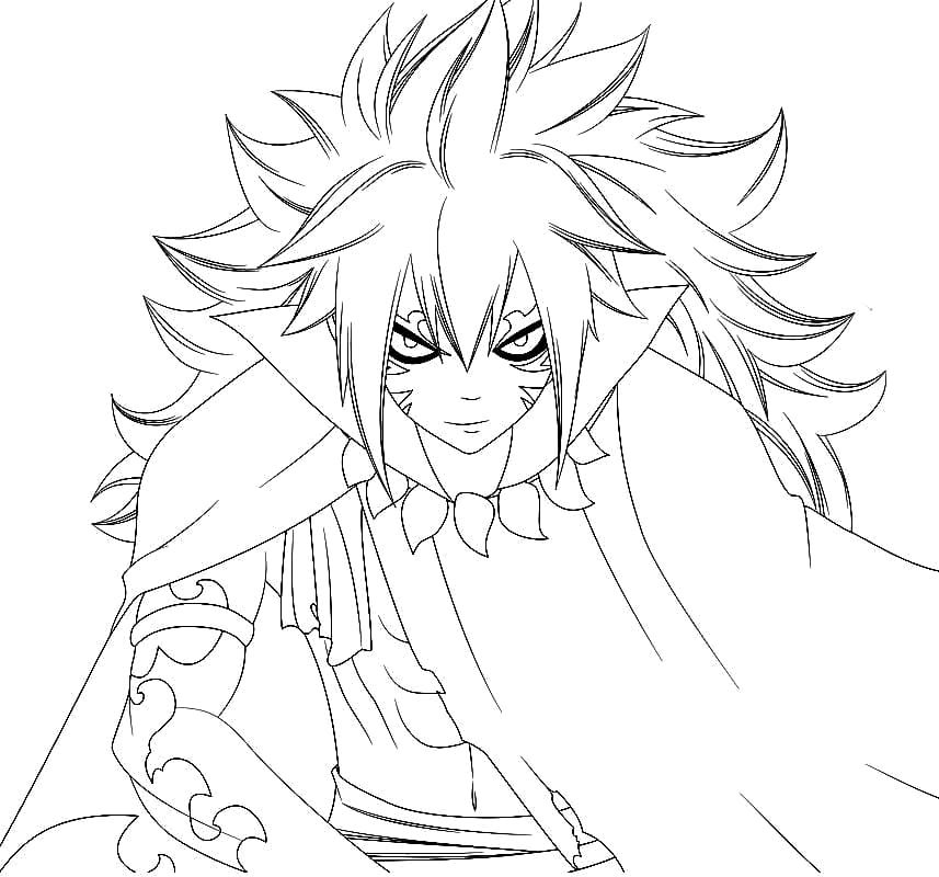 Coloriage Croquis d'Acnologia