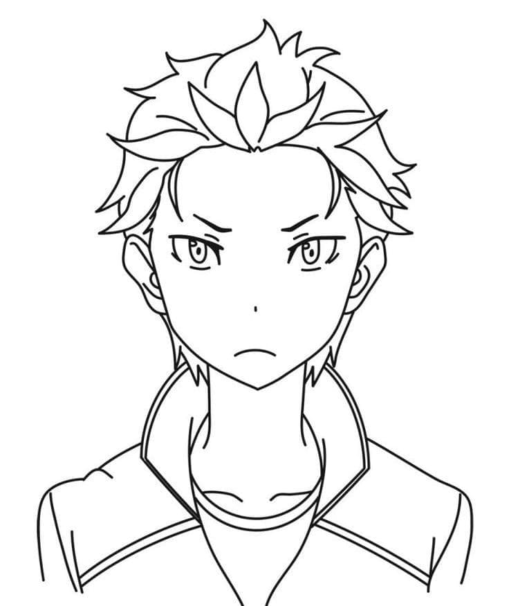 Coloriage Dessinez Subaru gratuitement affronter