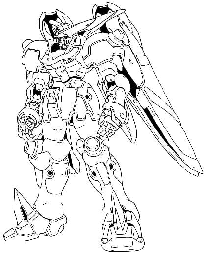 Coloriage Gundam