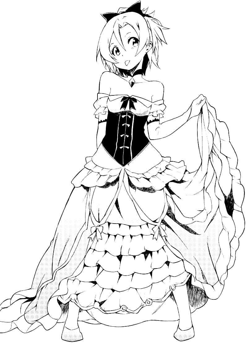 Coloriage Kara Hajimeru de Re Zero