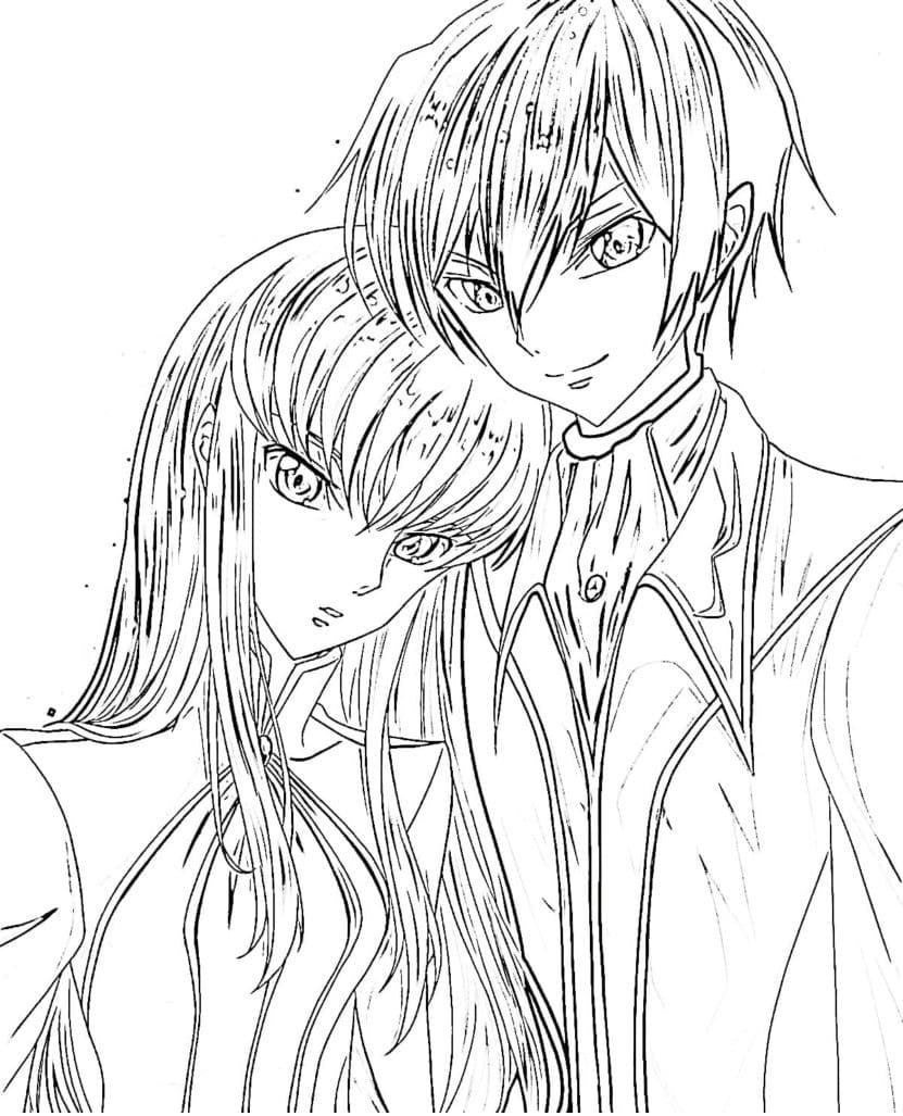 Coloriage Code Geass