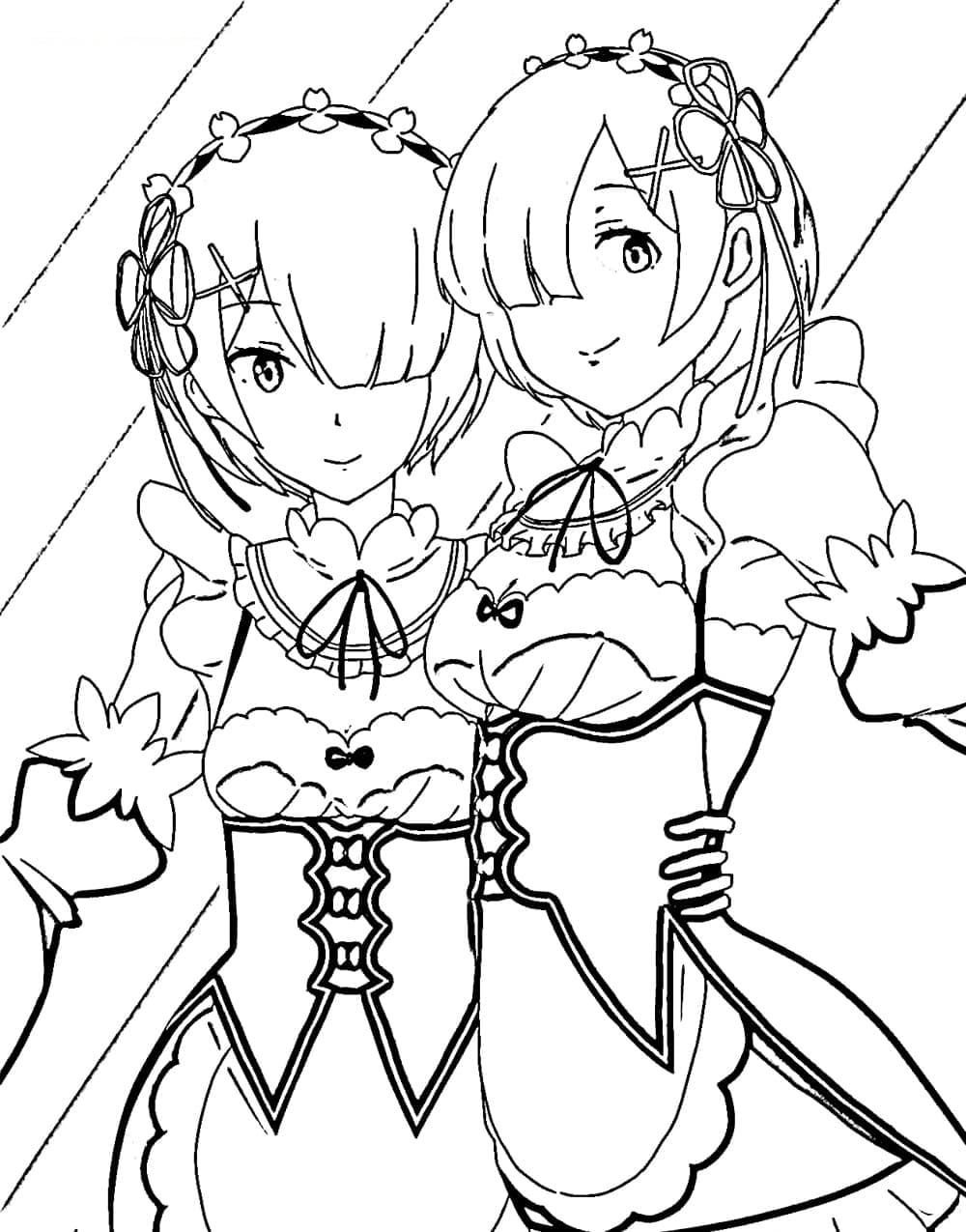 Coloriage Re: Zero
