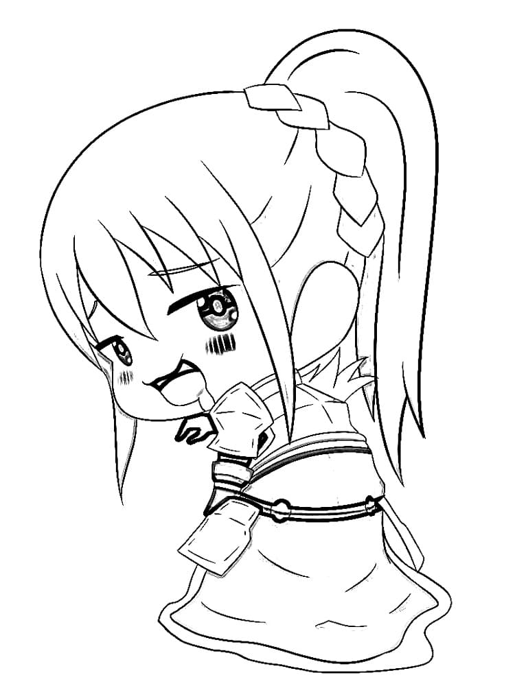 Coloriage Chibi Darkness