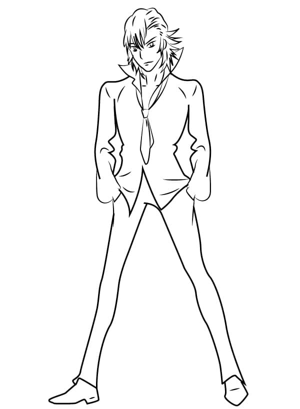 Coloriage Aikuro Mikisugi de Kill la Kill