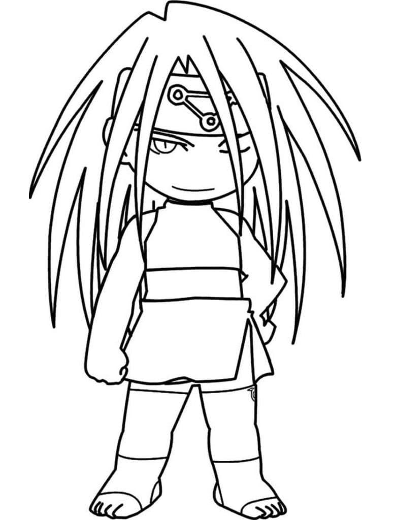Coloriage Chibi Envy de Fullmetal Alchemist