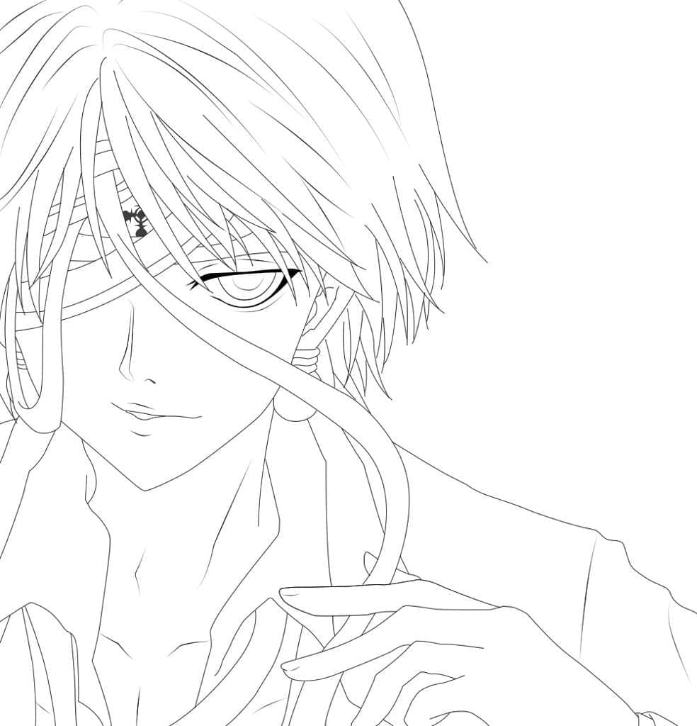 Coloriage Chrollo Lucilfer