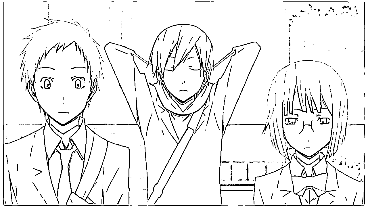 Coloriage Dessin de Durarara
