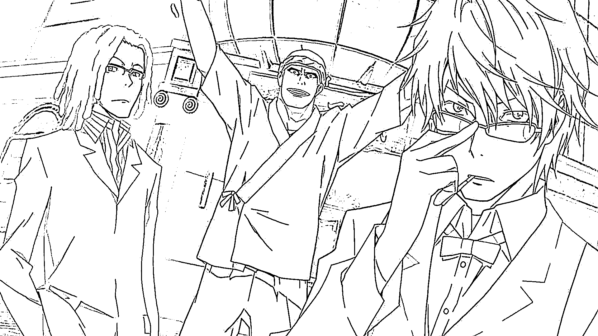 Coloriage Durarara drôle