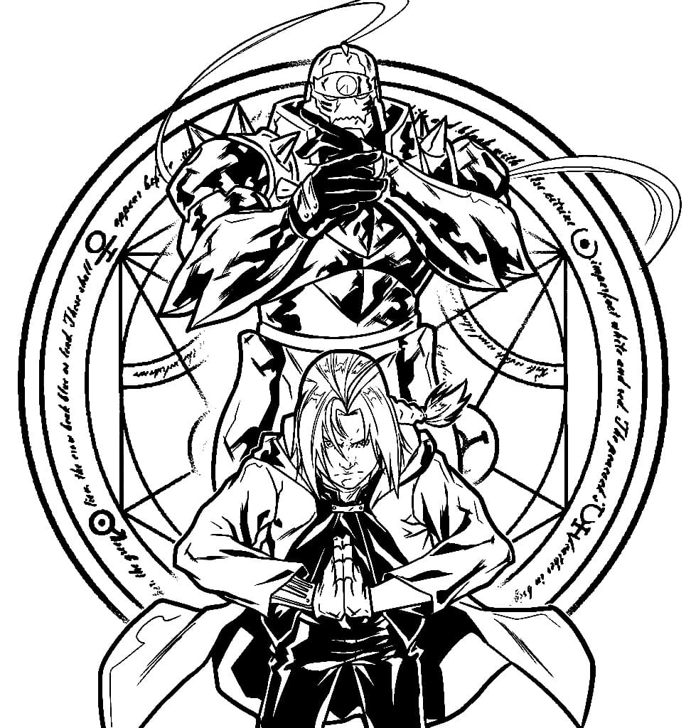 Coloriage Fullmetal Alchemist