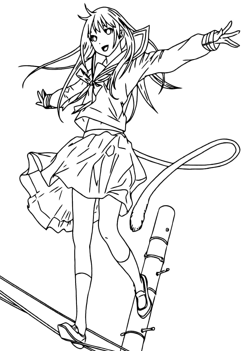 Coloriage Hiyori Iki