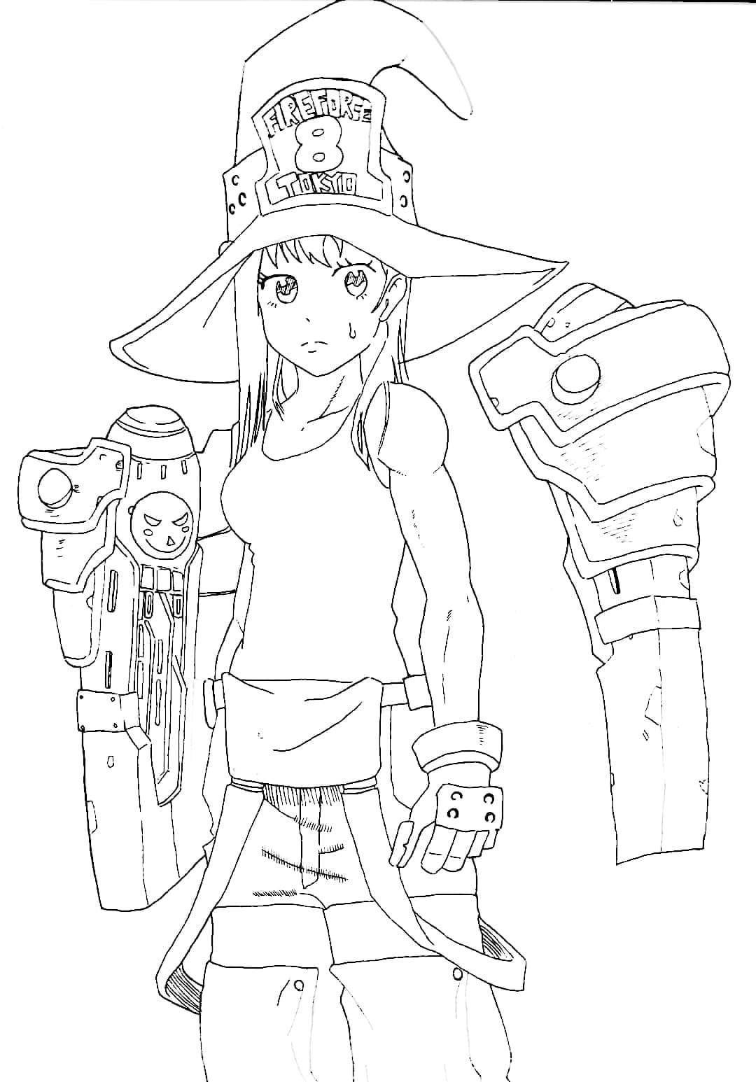 Coloriage Maki Oze