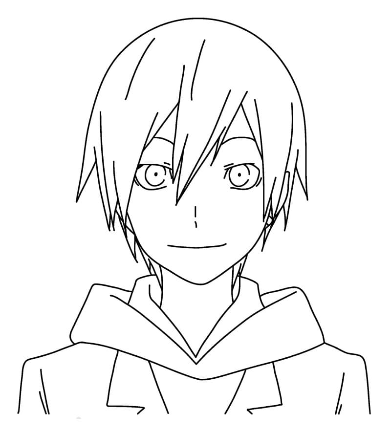 Coloriage Masaomi de Durarara