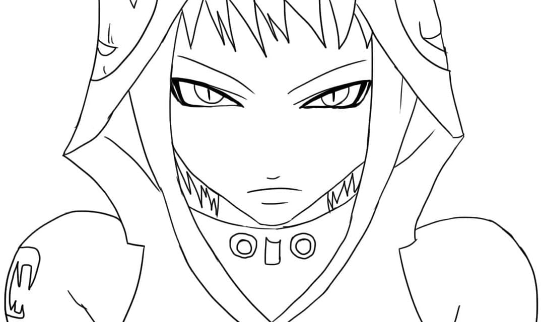 Coloriage Medusa Gorgon de Soul Eater