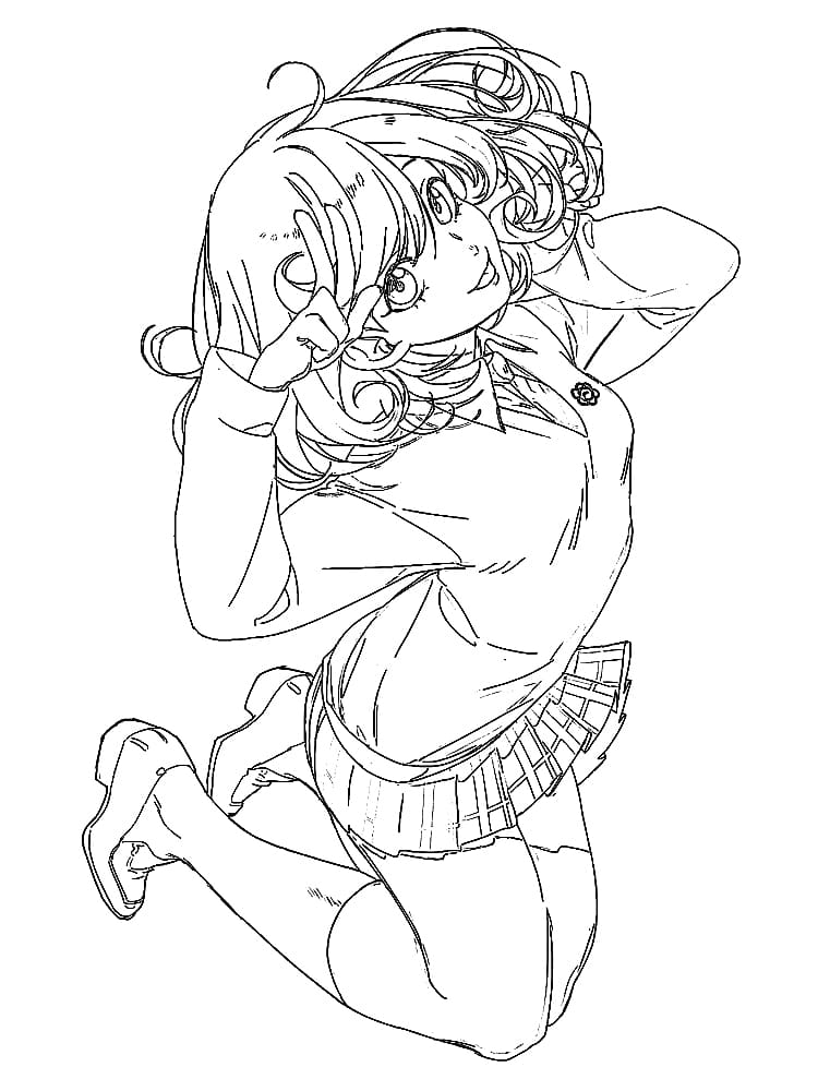 Coloriage Noragami Kofuku