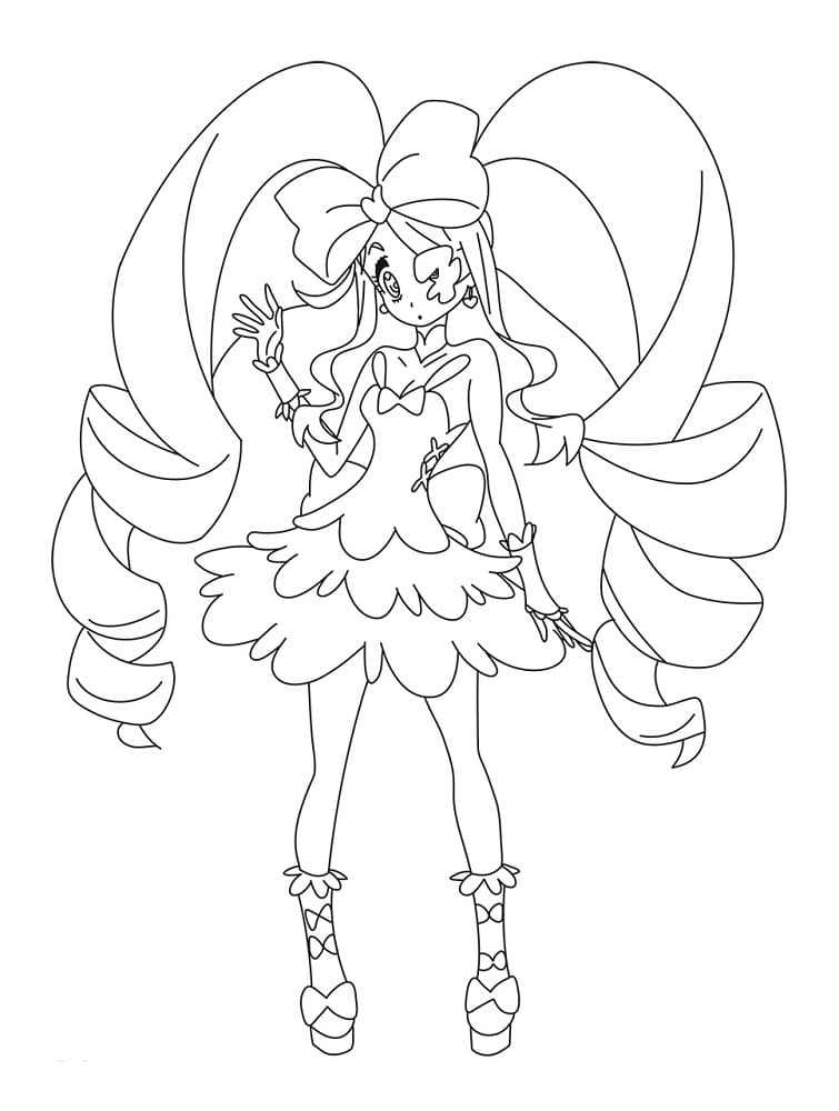 Coloriage Nui Harime de Kill la Kill