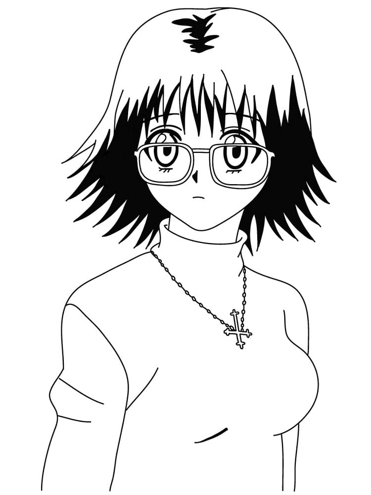 Coloriage Portrait De Shizuku