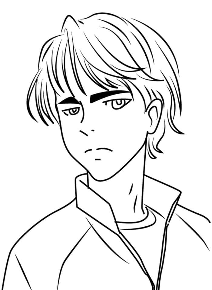 Coloriage Seung Gil Lee De Youri Sur Glace