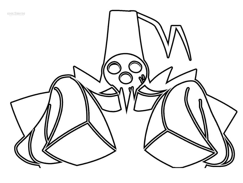 Coloriage Shinigami Chop de Soul Eater