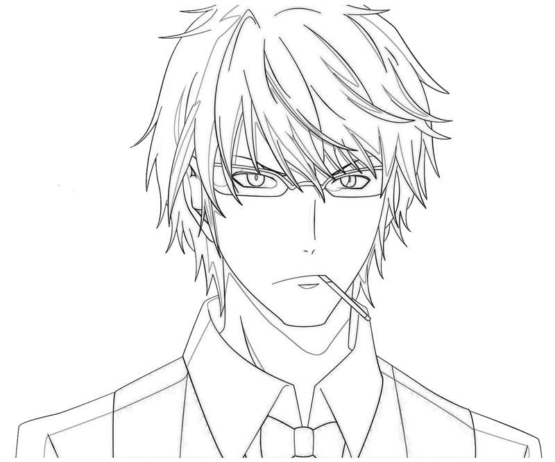 Coloriage Shizuo Heiwajima Durarara