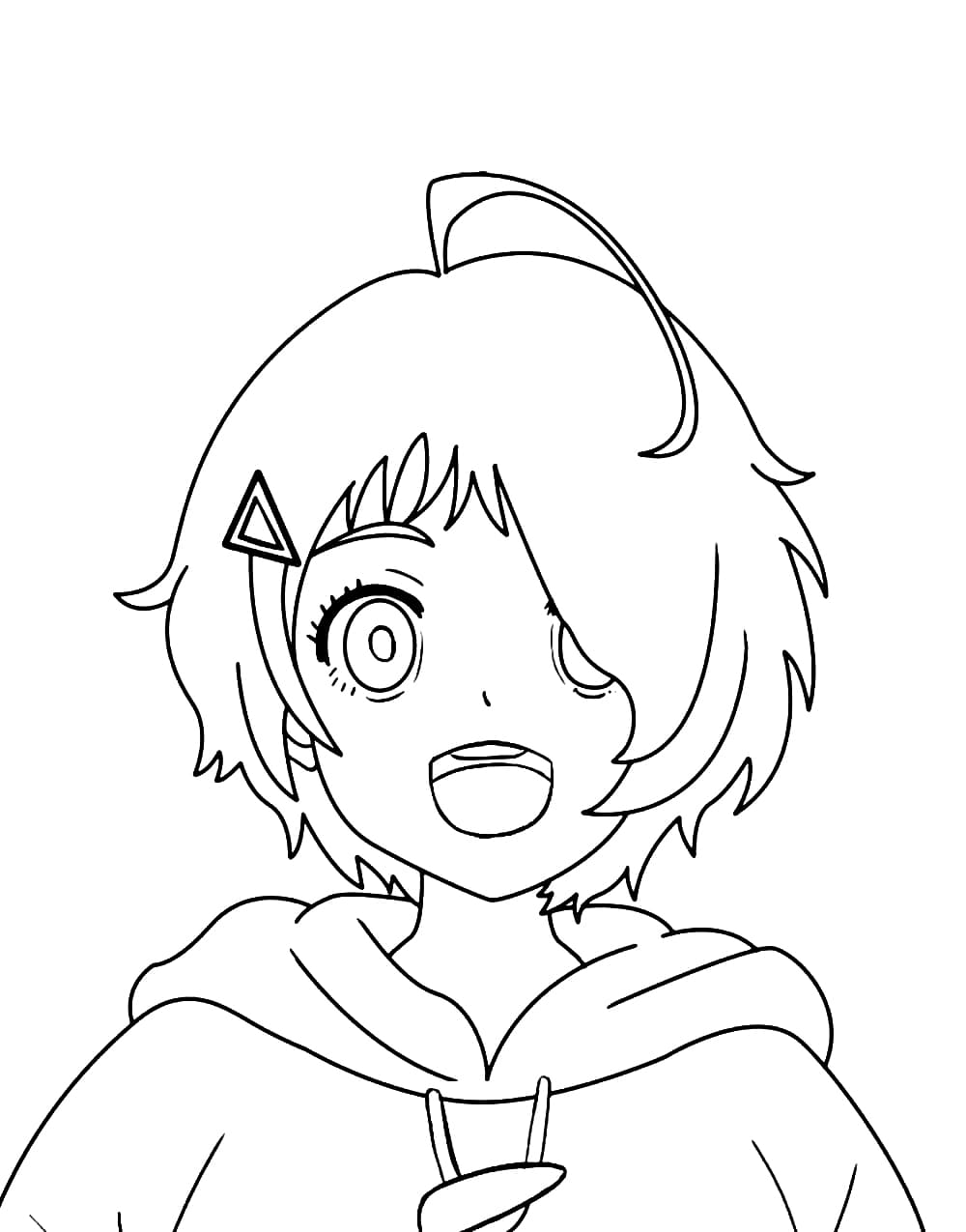 Coloriage Wonder Egg Priority